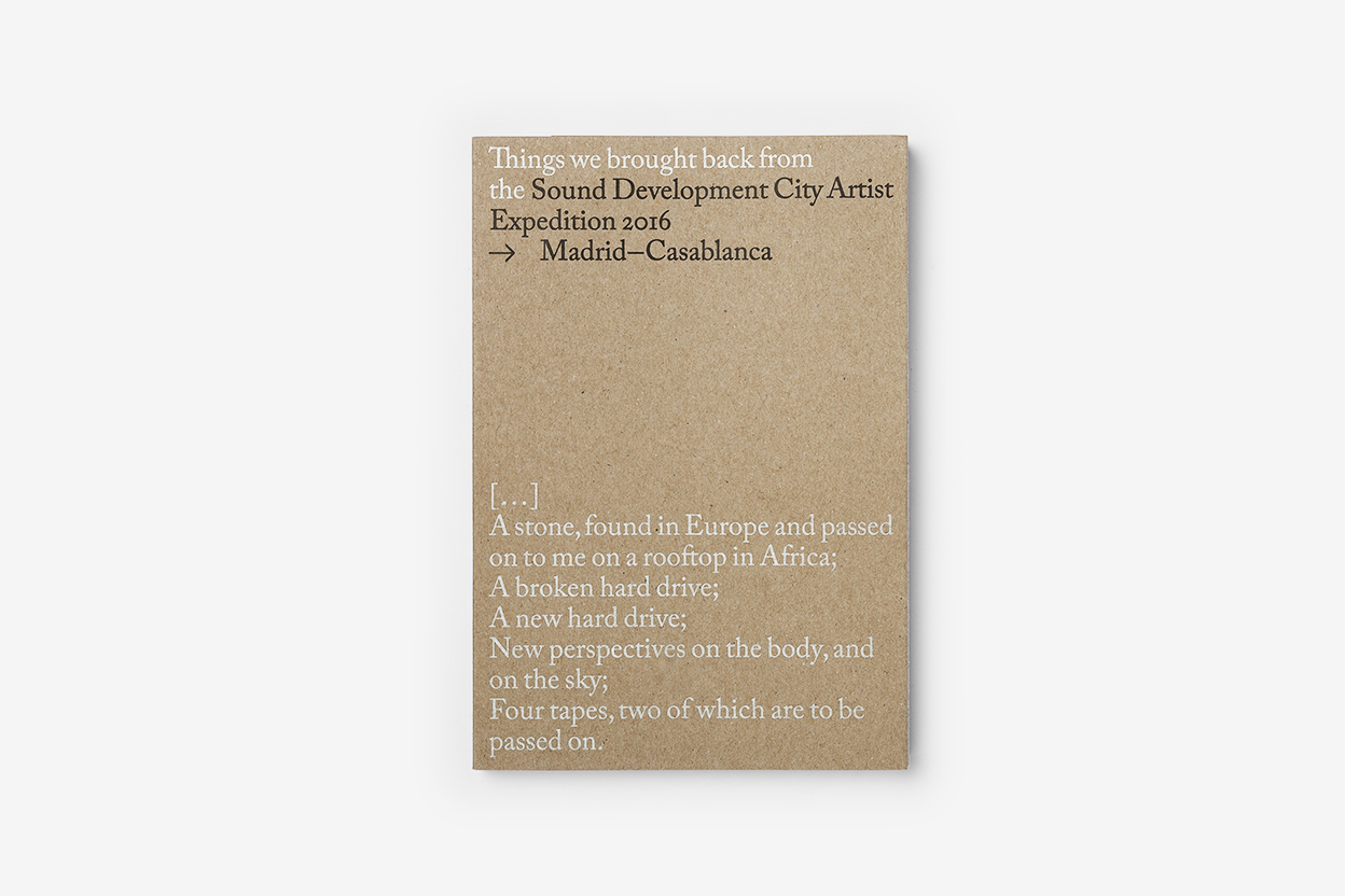 Sound Development City: Documentation 2016